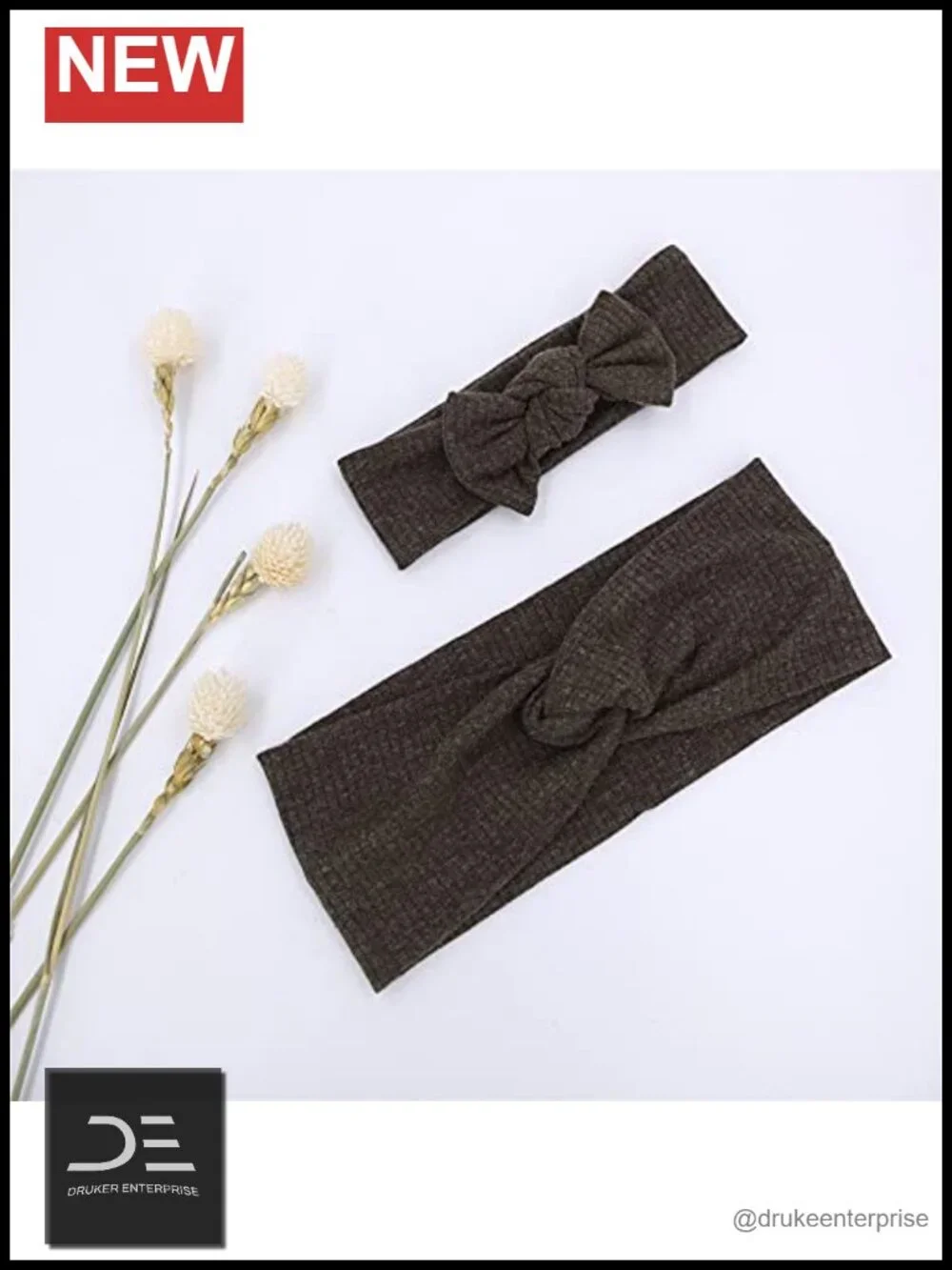 Mommy and Me Matching Headband Set with Scrunchies and Hair Bows